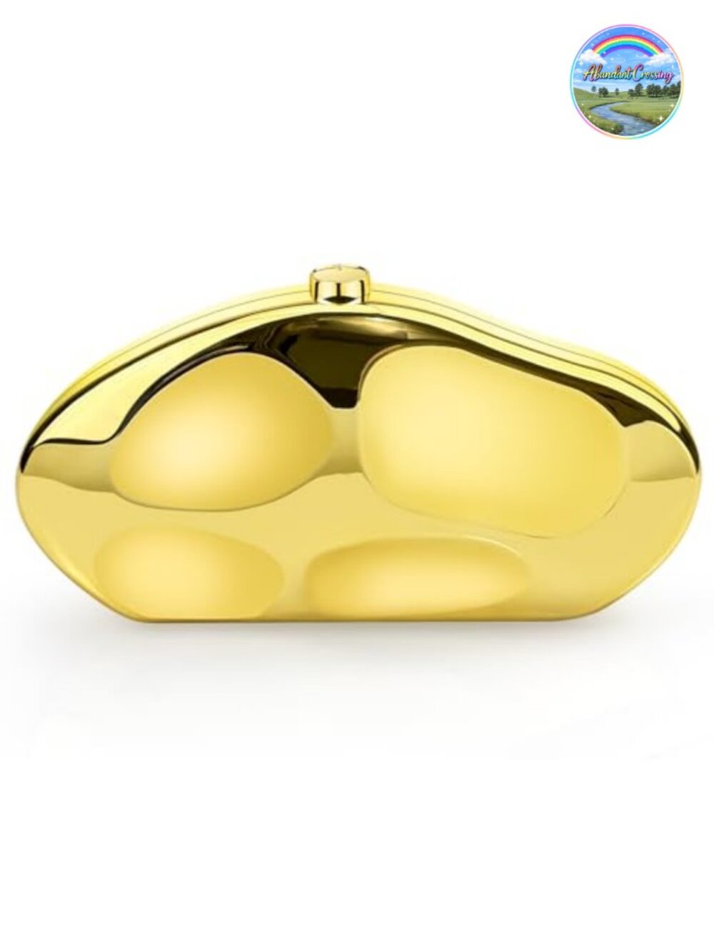 Acrylic Clutch Evening Bag Metallic Clutch for Women Prom Wedding